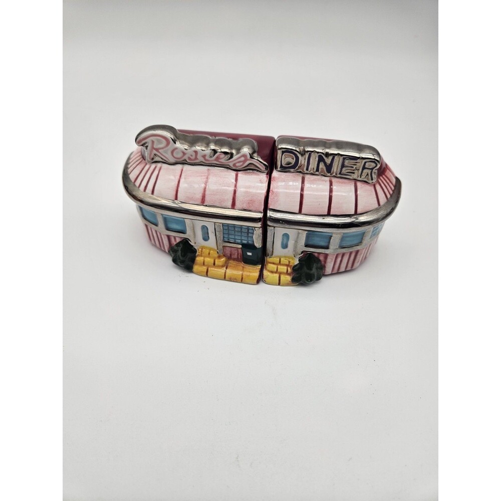 RUSS Jerry Berta Diner Collection Salt And Pepper Shakers Rosies’s Diner Retro